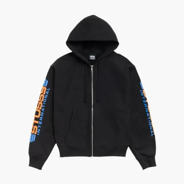 Stussy Blade Zip Hoodie Black