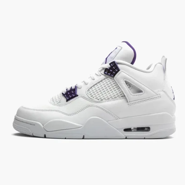 Air Jordan 4 Metallic Pack - Purple