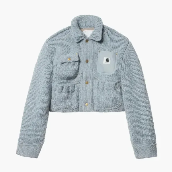 Sacai X Carhartt WIP Jacket Blue