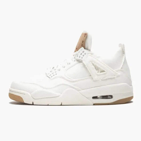 Air Jordan 4 Retro Levis Nrg White Denim