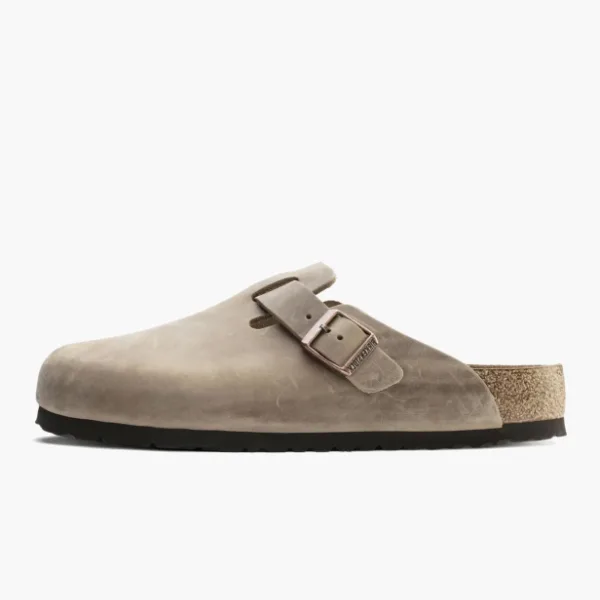Birkenstock Boston Soft Footbed Oiled Leather Tobacco Brown