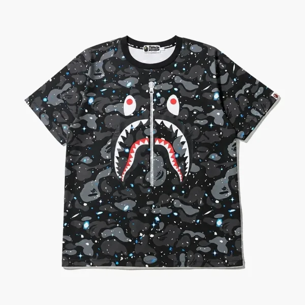 BAPE SS20 Space Camo Shark Tee