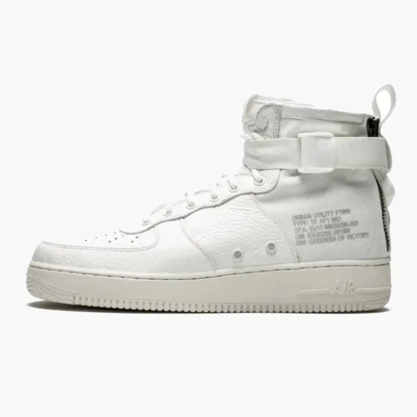 SF AF 1 MID Triple Ivory