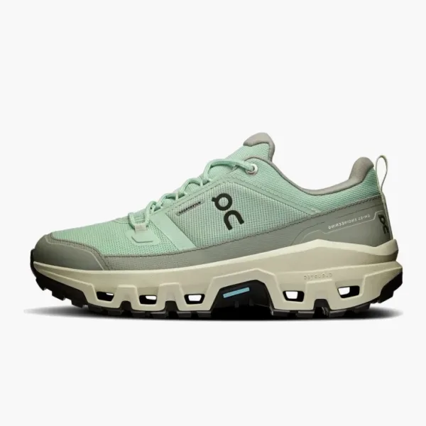 ON Cloudrock Low Waterproof WMNS Mineral Aloe