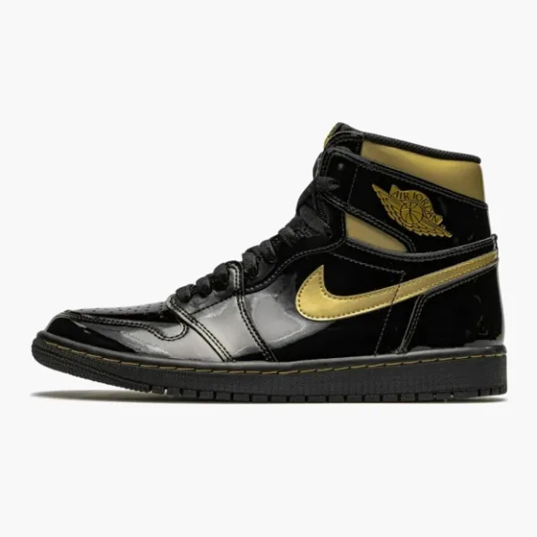 Air Jordan 1 High OG Black Metallic Gold