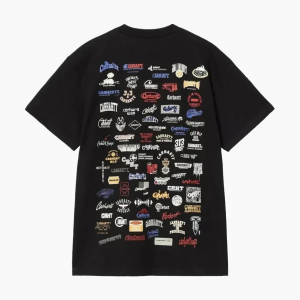 Carhartt WIP Logo Brands T-Shirt Black