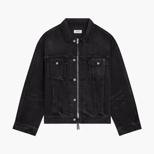 Celine Trucker Jacket Black