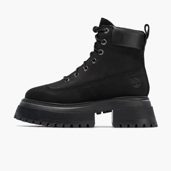 Timberland Sky 6 Inch Lace Up Boots WMNS Black Nubuck