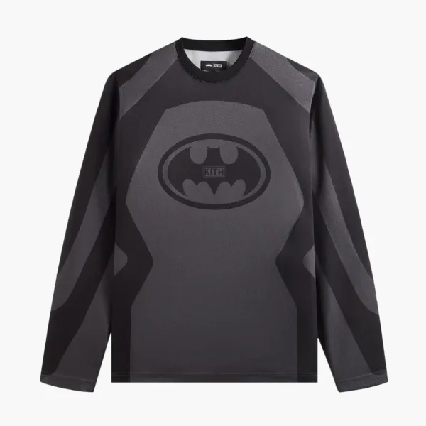 Kith x Batman Long-Sleeve Otto Tee Black