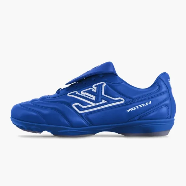 Louis Vuitton Footprint Soccer Sneakers Blue