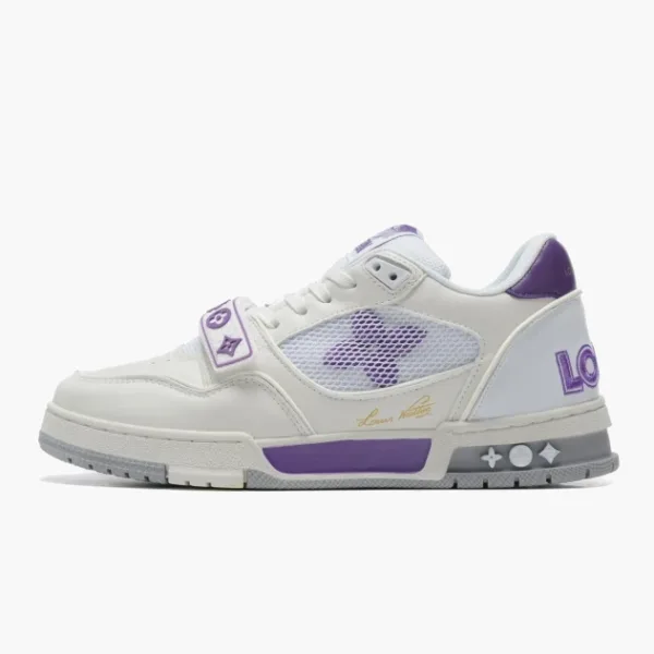 Louis Vuitton Trainer Purple Mesh