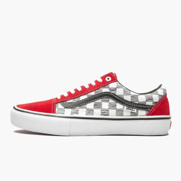 Vans Old Skool Pro Sketched Checkerboard