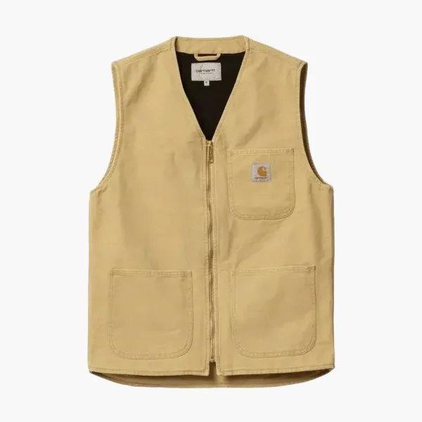 Carhartt WIP SS24 Arbor Vest Bourbon (aged canvas) V