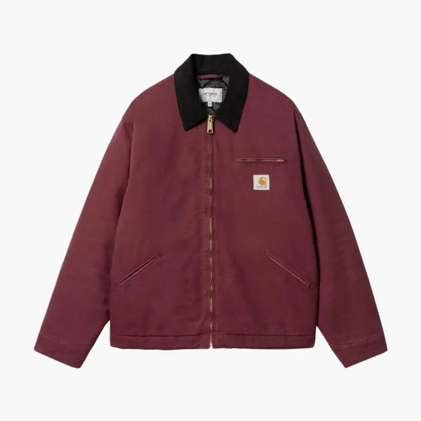 Carhartt WIP Detroit Jacket Burgundy