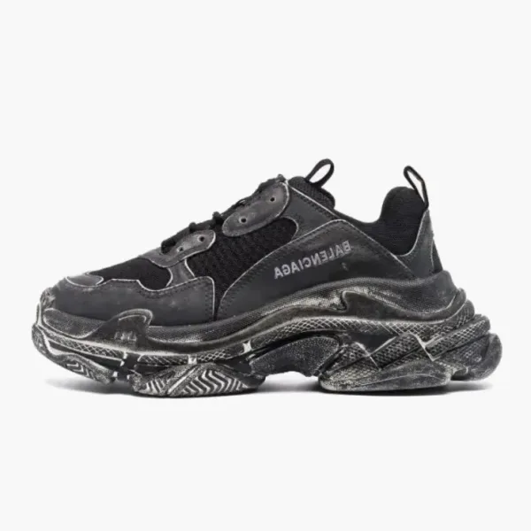 Balenciaga Triple S Faded Black