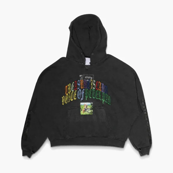 Paly Hollywood Graphic Hoodie Black