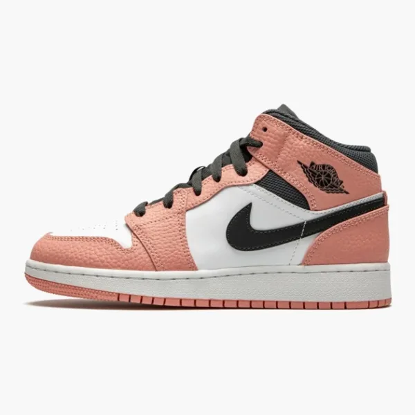 Air Jordan 1 Mid GS Pink Quartz