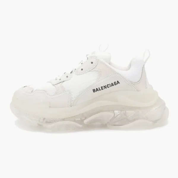 Balenciaga Triple S Clear Sole White