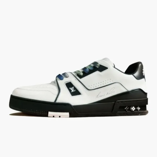 Louis Vuitton Trainer Black White