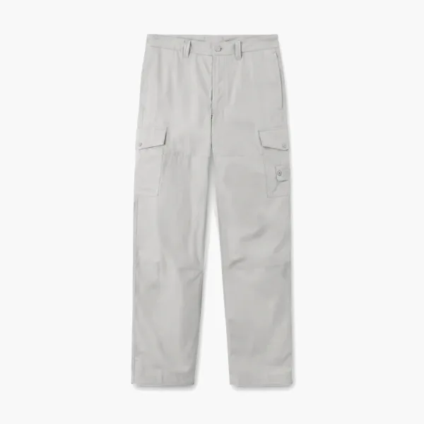 Stone Island Nylon Metal Econyl Trousers Pearl Grey