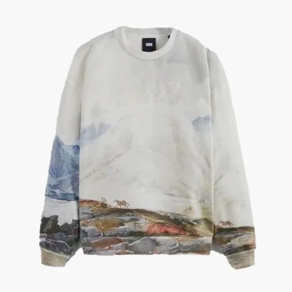 Kith Peak Nelson Crewneck Chalk