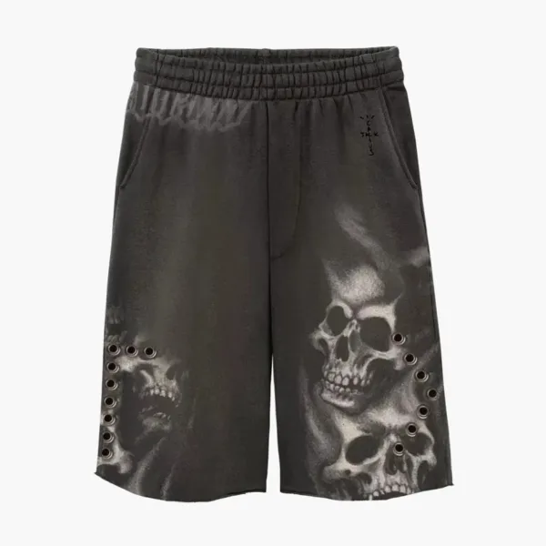 Travis Scott Cactus Jack T-Rexx Shorts Black