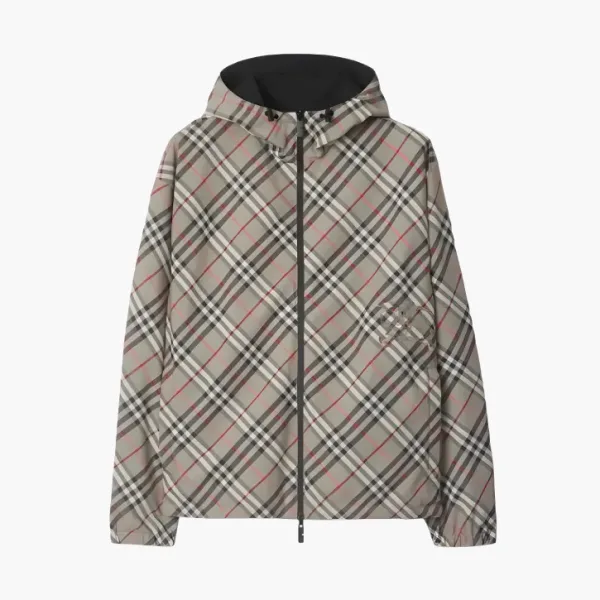 Burberry Jackets & Coats Mens Gray