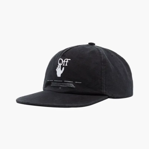 Off-White Hand Off Baseball Cap Black/White