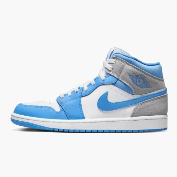 Air Jordan 1 Mid University Blue Grey