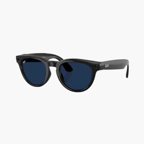 Ray-Ban Meta Headliner Shiny Black Transitions Sapphire
