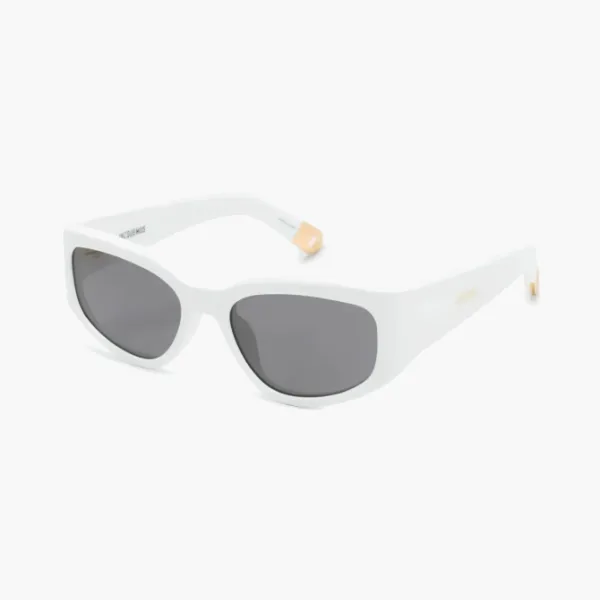 Jacquemus Glasses White Gold