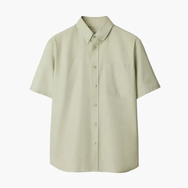 Burberry Cotton shirt Green