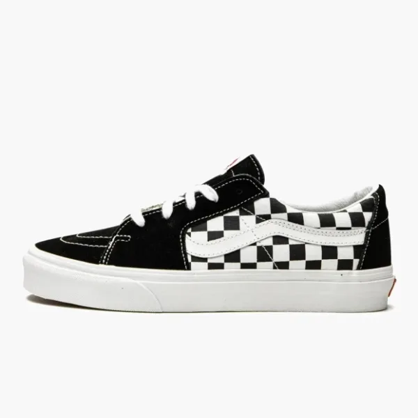 Vans Sk8-low Black Checkerboard