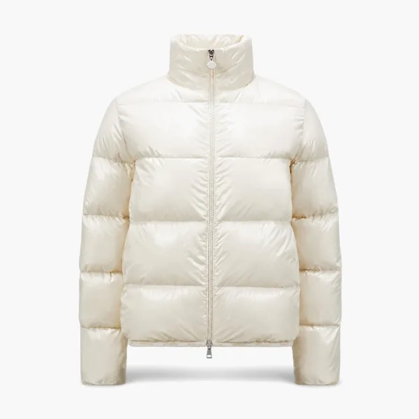 Moncler Abbadia Short Down Jacket WMNS Raw White