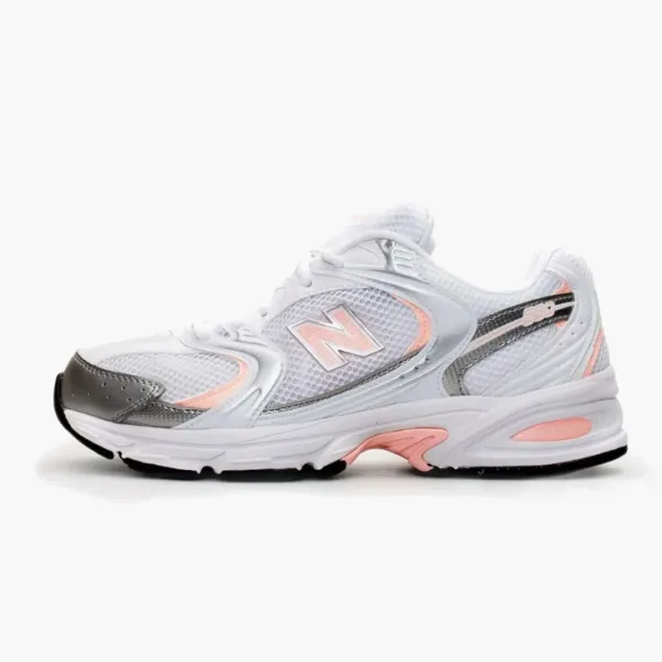 New Balance 530 White Silver Pink