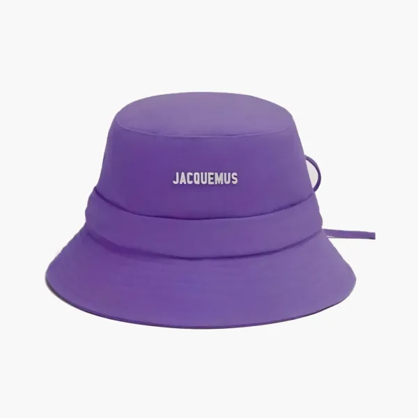 Jacquemus Panama Hat Purple