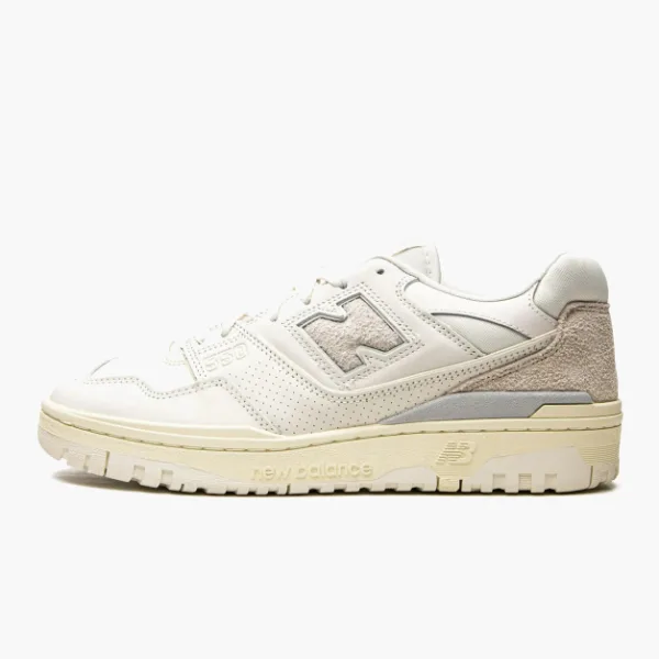 New Balance 550 Aime Leon Dore - White Leather