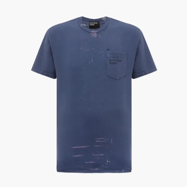 Enfants Riches Déprimés Logo Pocket T-Shirt Blue/Bleach