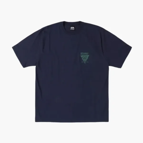 Stussy Dragon Tee Navy