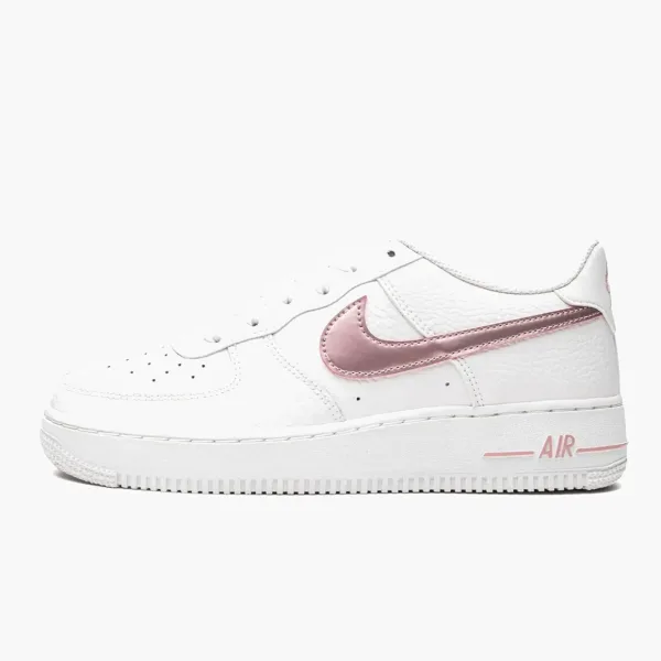 Air Force 1 GS White/Pink Glaze
