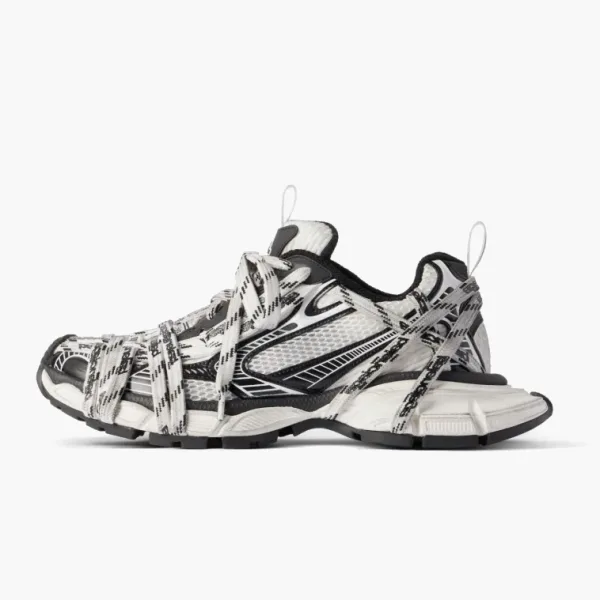 Balenciaga 3XL Sneaker Extreme Laces Logo White/Black