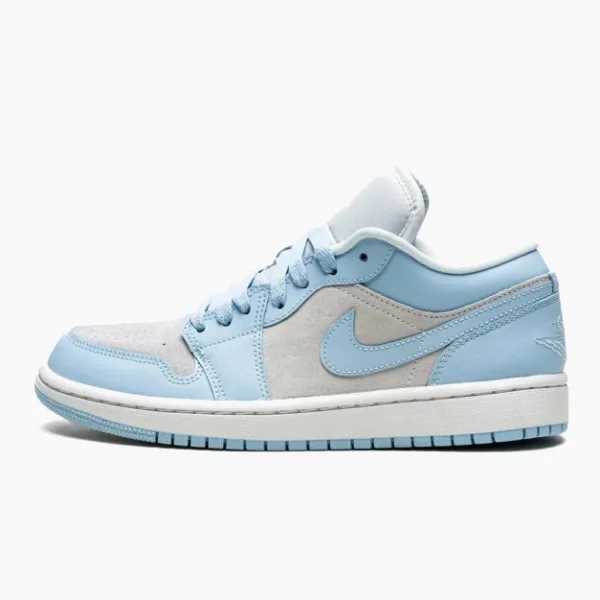 Air Jordan 1 Low WMNS Football Grey Aluminum