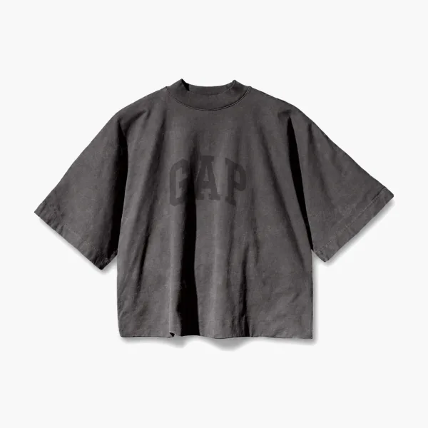 Yeezy X GAP X Balenciaga Dove 3/4 Sleeve Tee Dark Grey
