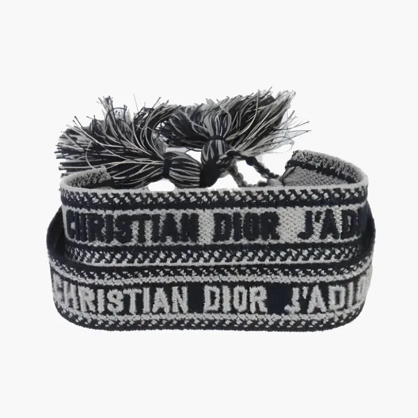 DIOR Wristbands Unisex Black