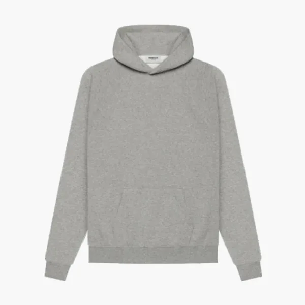 Fear of God Essentials SS21 Pullover Hoodie Dark Heather Oatmeal