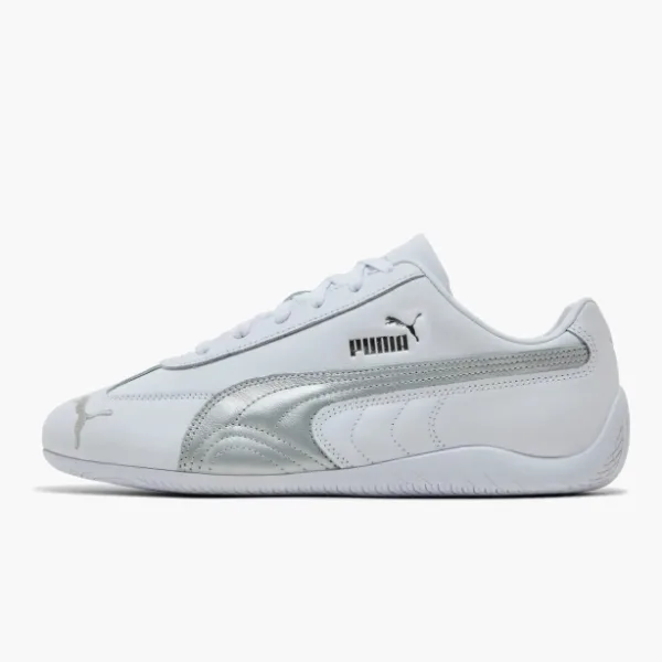 Puma Speedcat Leather White Silver