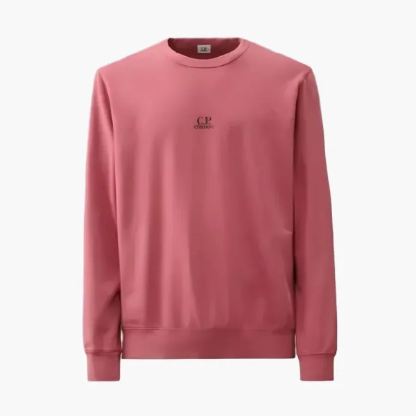 C.P. Company Light Fleece Logo Sweatshirt Red