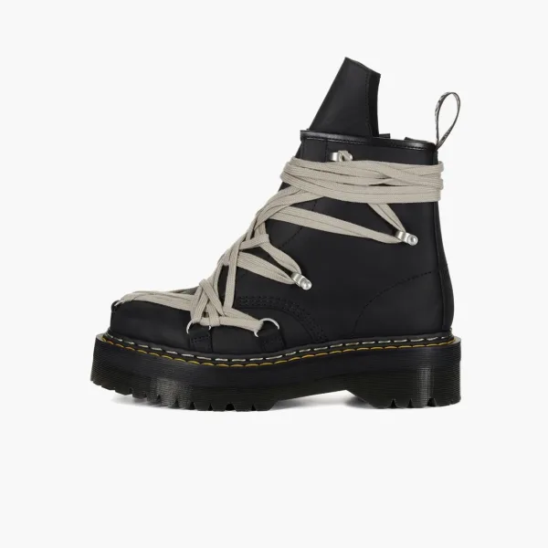 Dr. Martens x Rick Owens 1460 Quad Sole Megalace Boots Black