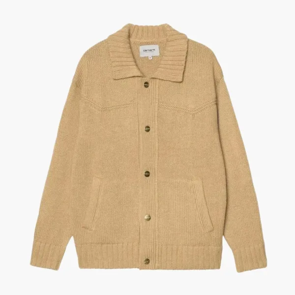 Carhartt WIP SS25 Santa Fe Cardigan logo