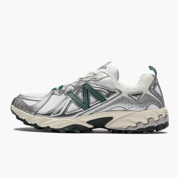 New Balance 610t Silver Metallic Reflection Green